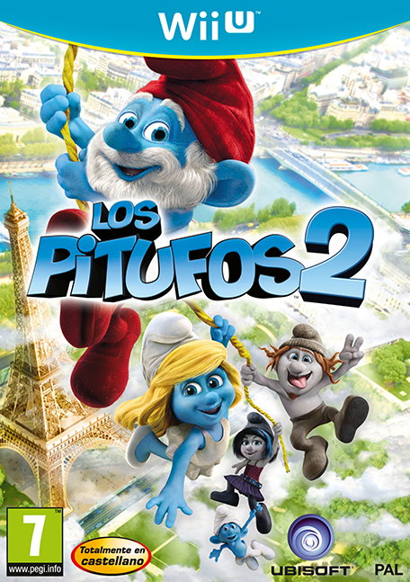 The Smurfs 2 box art for Wii U